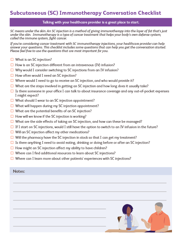 Subcutaneous Treatment Checklist thumbnail